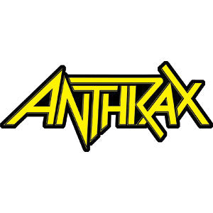 Anthrax Logo Embroidered Patch