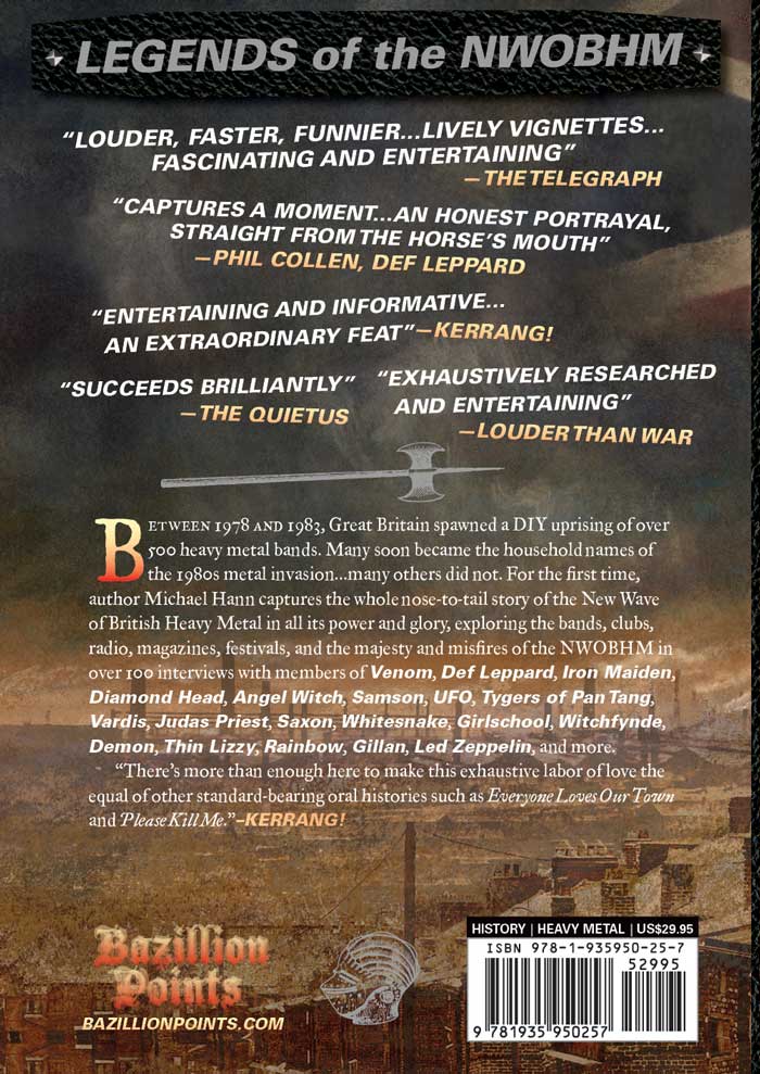 DENIM AND LEATHER: The Rise and Fall of the NWOBHM, by Michael Hann