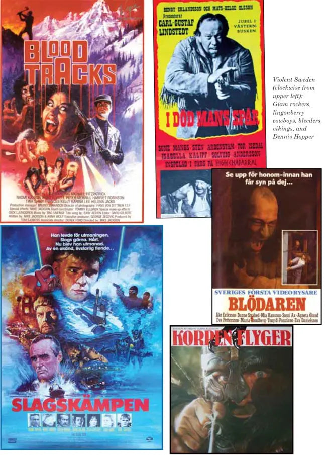SWEDISH SENSATIONSFILMS: A Clandestine History of Sex, Thrillers, and Kicker Cinema, by Daniel Ekeroth