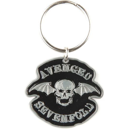 Avenged Sevenfold Death Bat Metal Key Chain