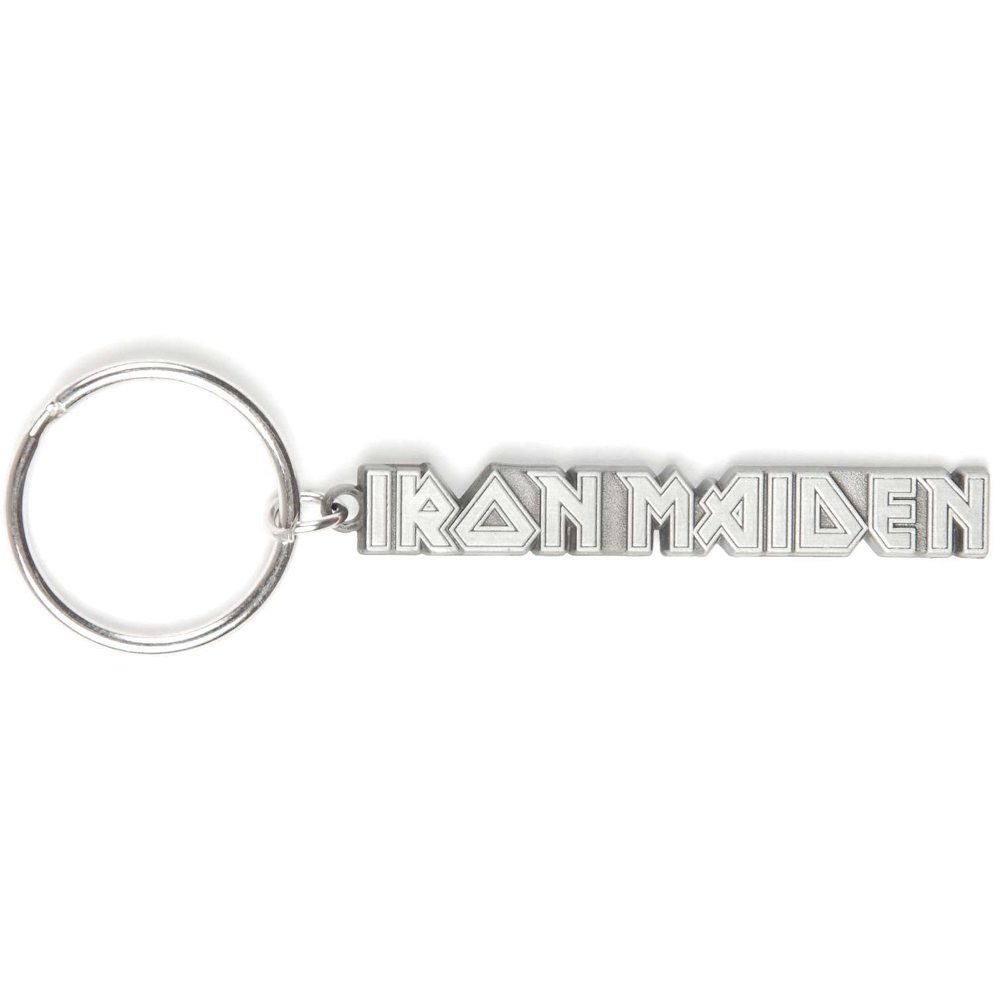 Iron Maiden Logo With No Tails Metal Key Chain