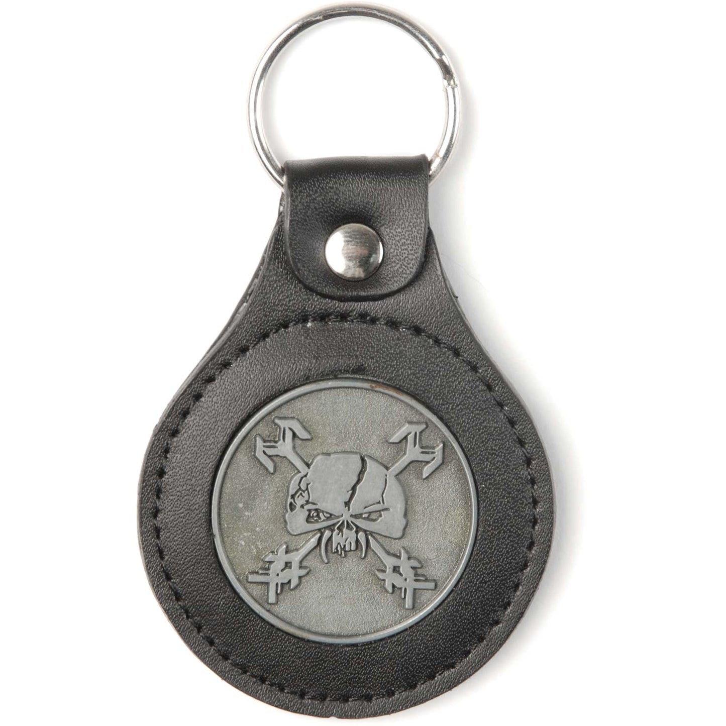 Iron Maiden FF Icon Leather & Metal Metal Key Chain
