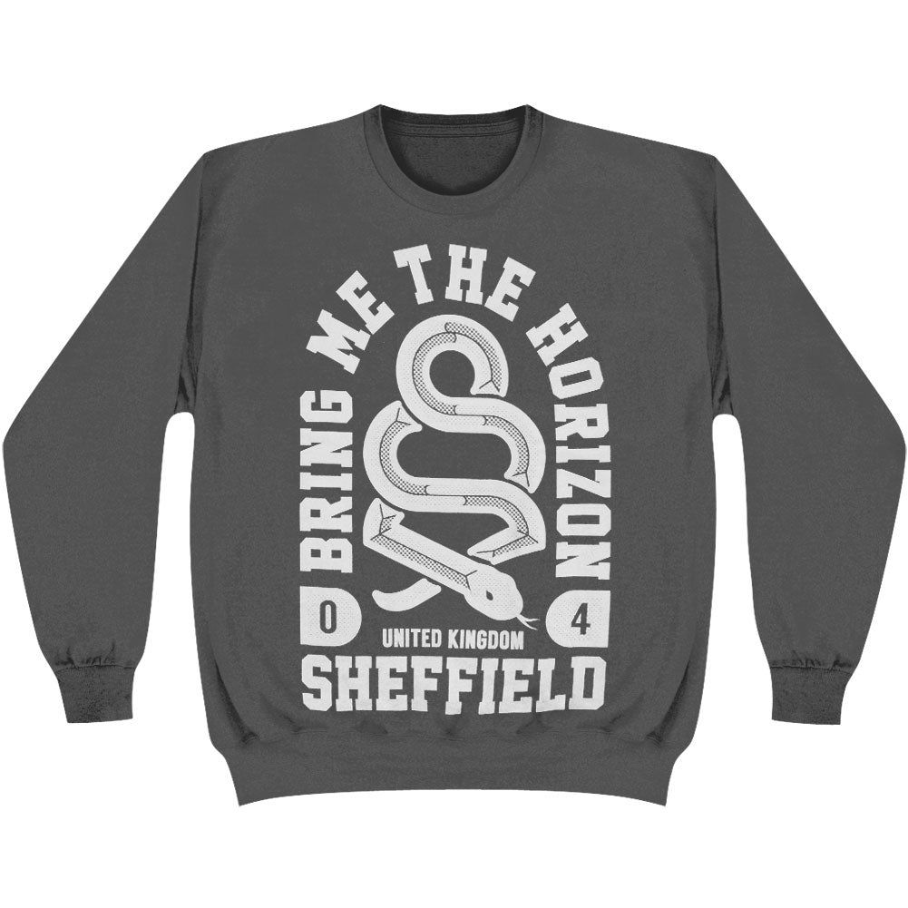 Bring Me The Horizon Snake Crew Neck Fleece Sweatshirt