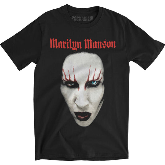 Marilyn Manson Red Lips Slim Fit T-shirt