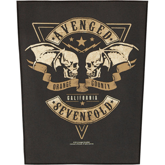 Avenged Sevenfold Orange County Back Patch