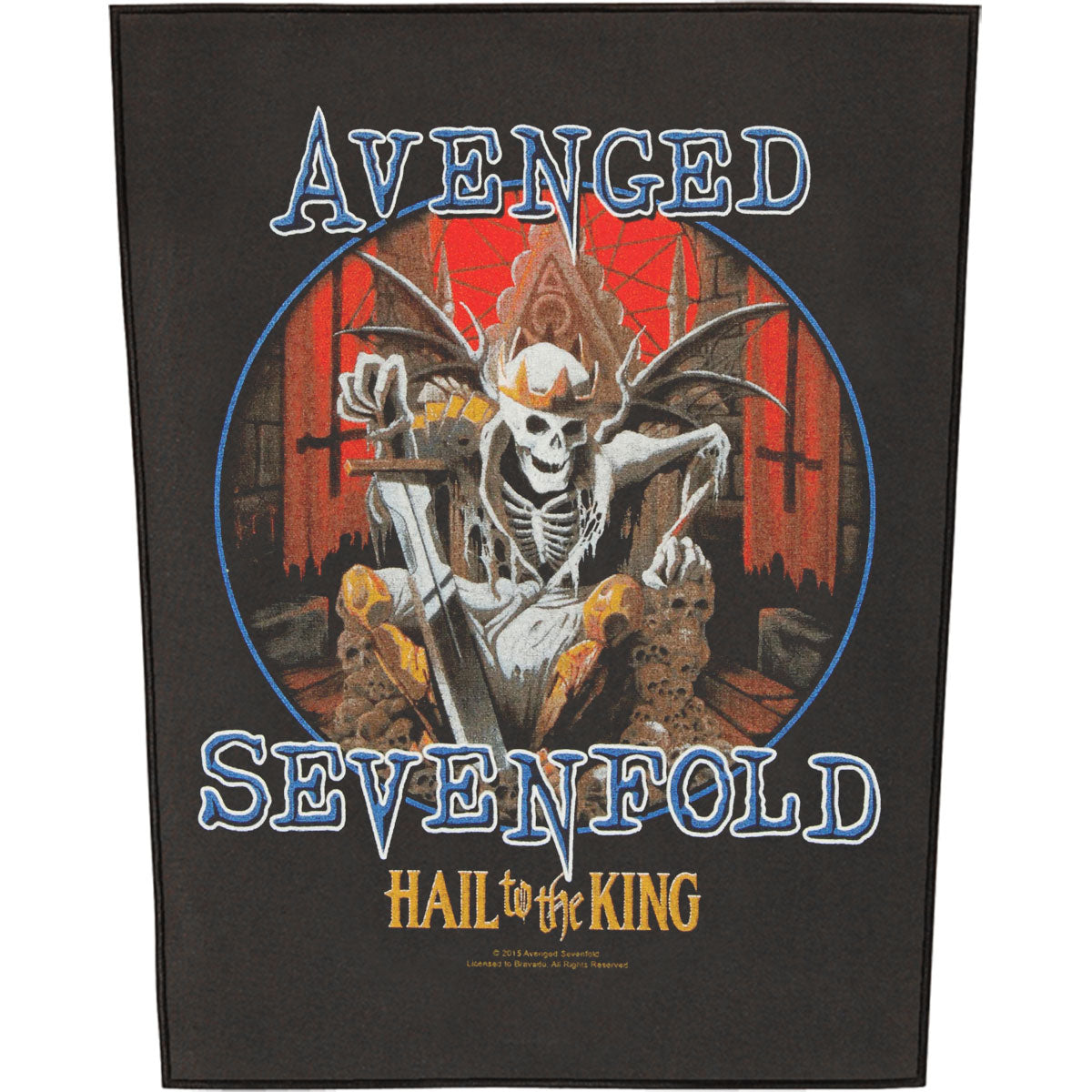 Avenged Sevenfold Hail To The King Back Patch