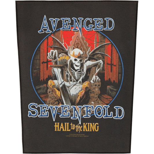 Avenged Sevenfold Hail To The King Back Patch