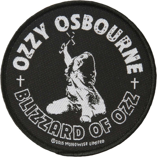 Ozzy Osbourne Blizzard Of Ozz Woven Patch