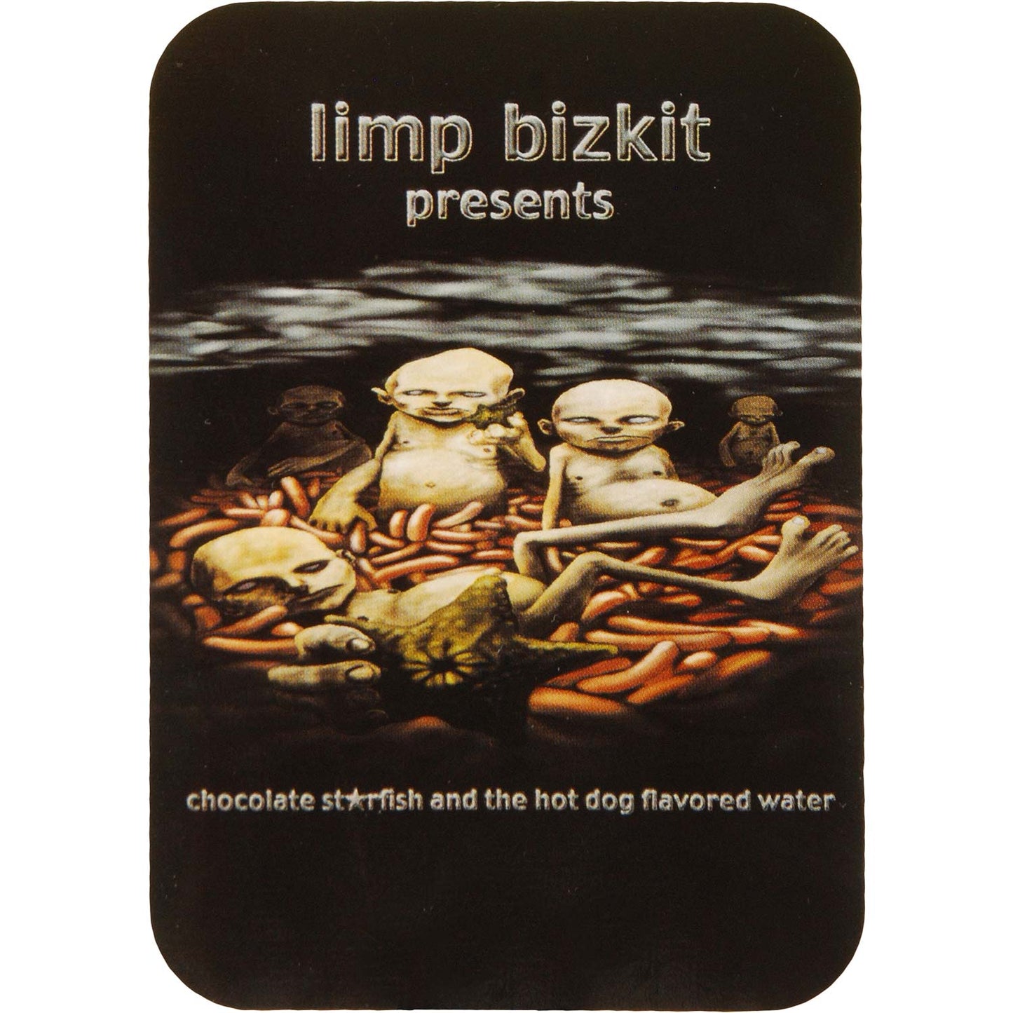 Limp Bizkit Starfish Cover Art (2.5" x 3.75") Sticker