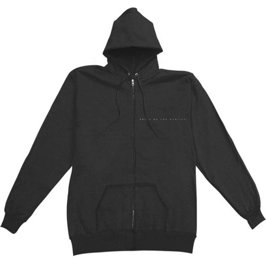 Flower Of Life (Back Print) Zippered Hooded Sweatshirt