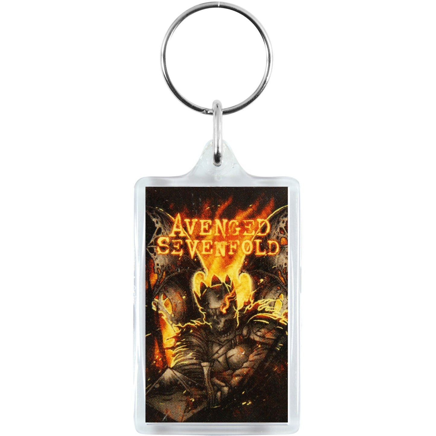 Avenged Sevenfold Shepherd Of Fire Plastic Key Chain
