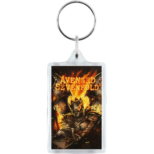 Avenged Sevenfold Shepherd Of Fire Plastic Key Chain