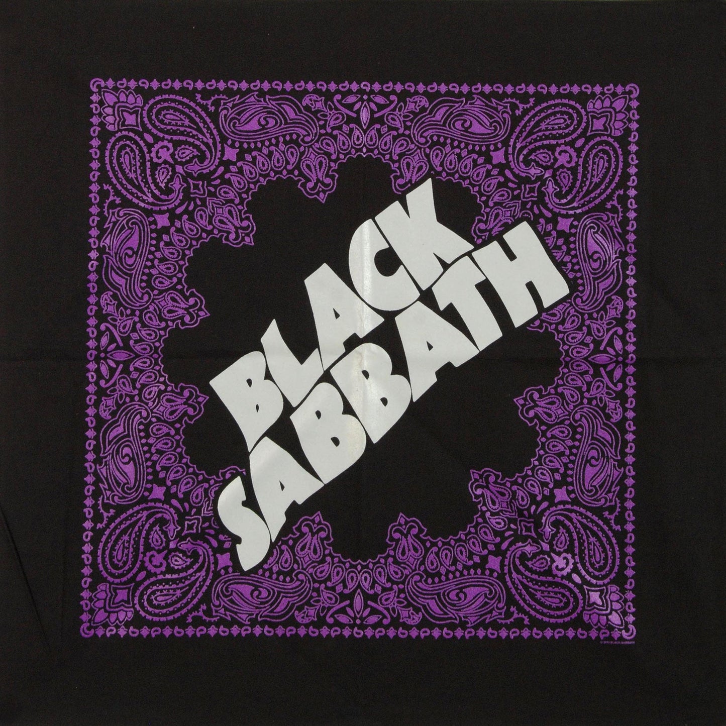 Black Sabbath Logo Bandana