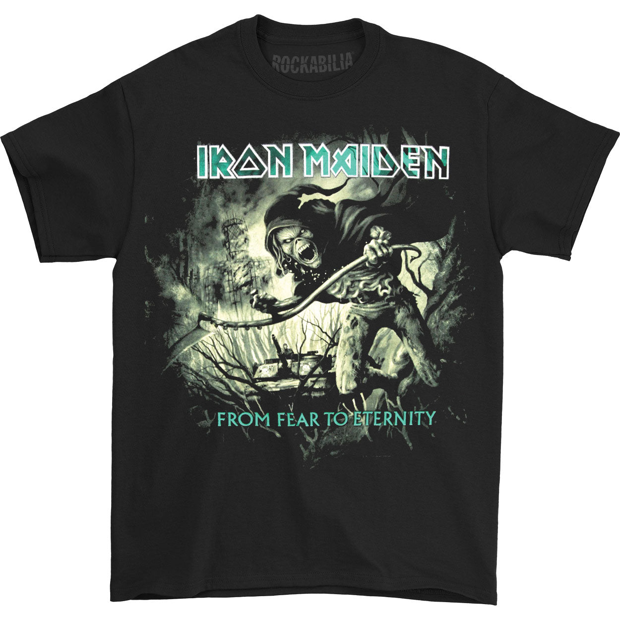 Iron Maiden CM EXL From Fear To Eternity Distressed T-shirt