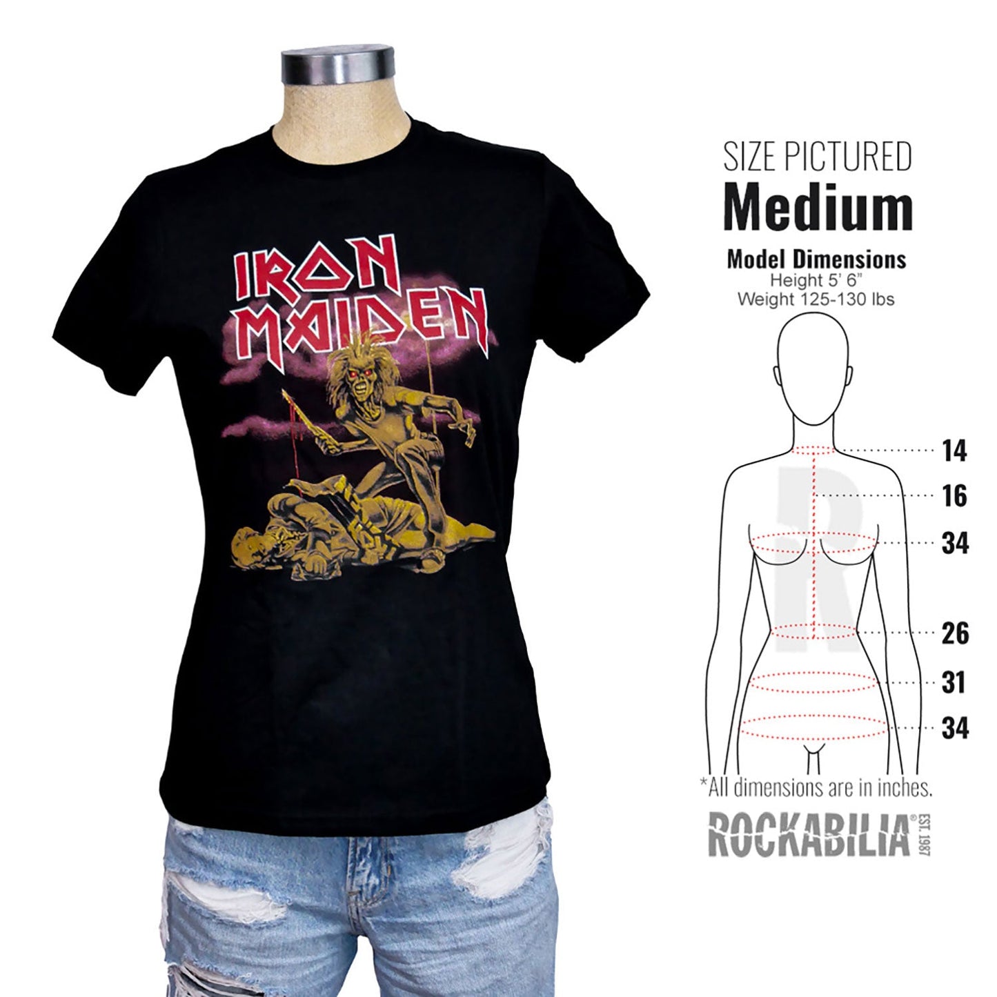 Iron Maiden Slasher Junior Top
