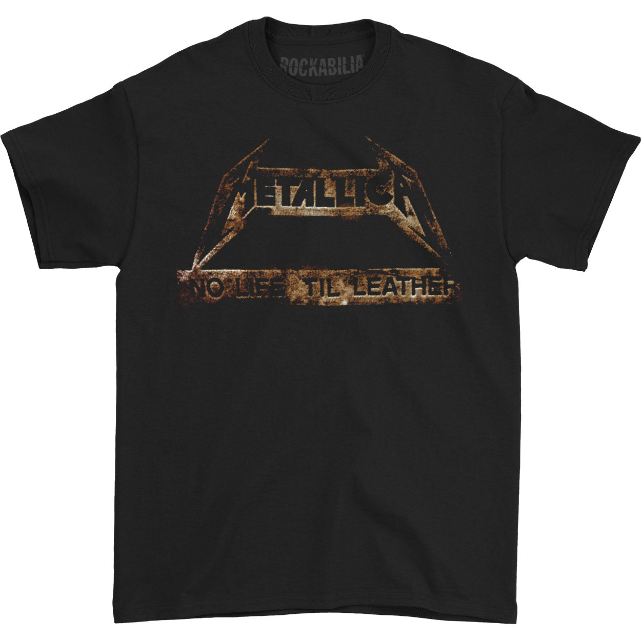 Metallica Leather 2015 Tour Tee T-shirt