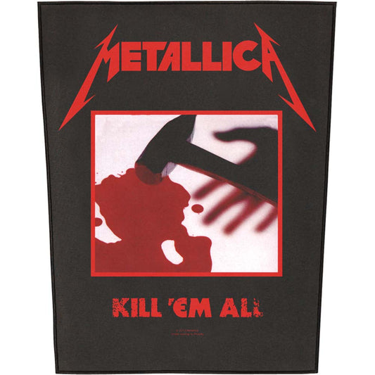Metallica Kill 'Em All Back Patch