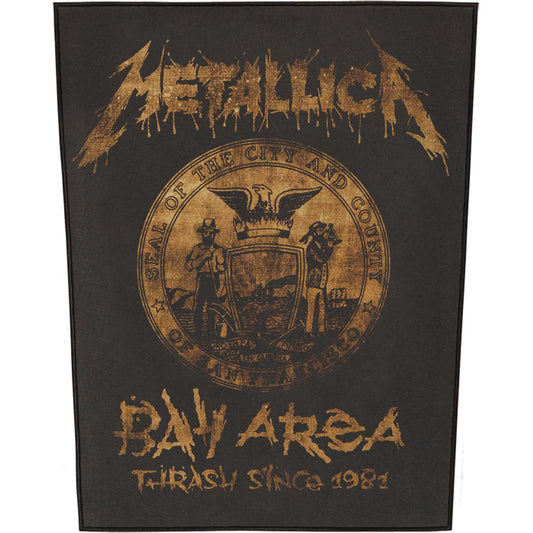 Metallica Bay Area Thrash Back Patch