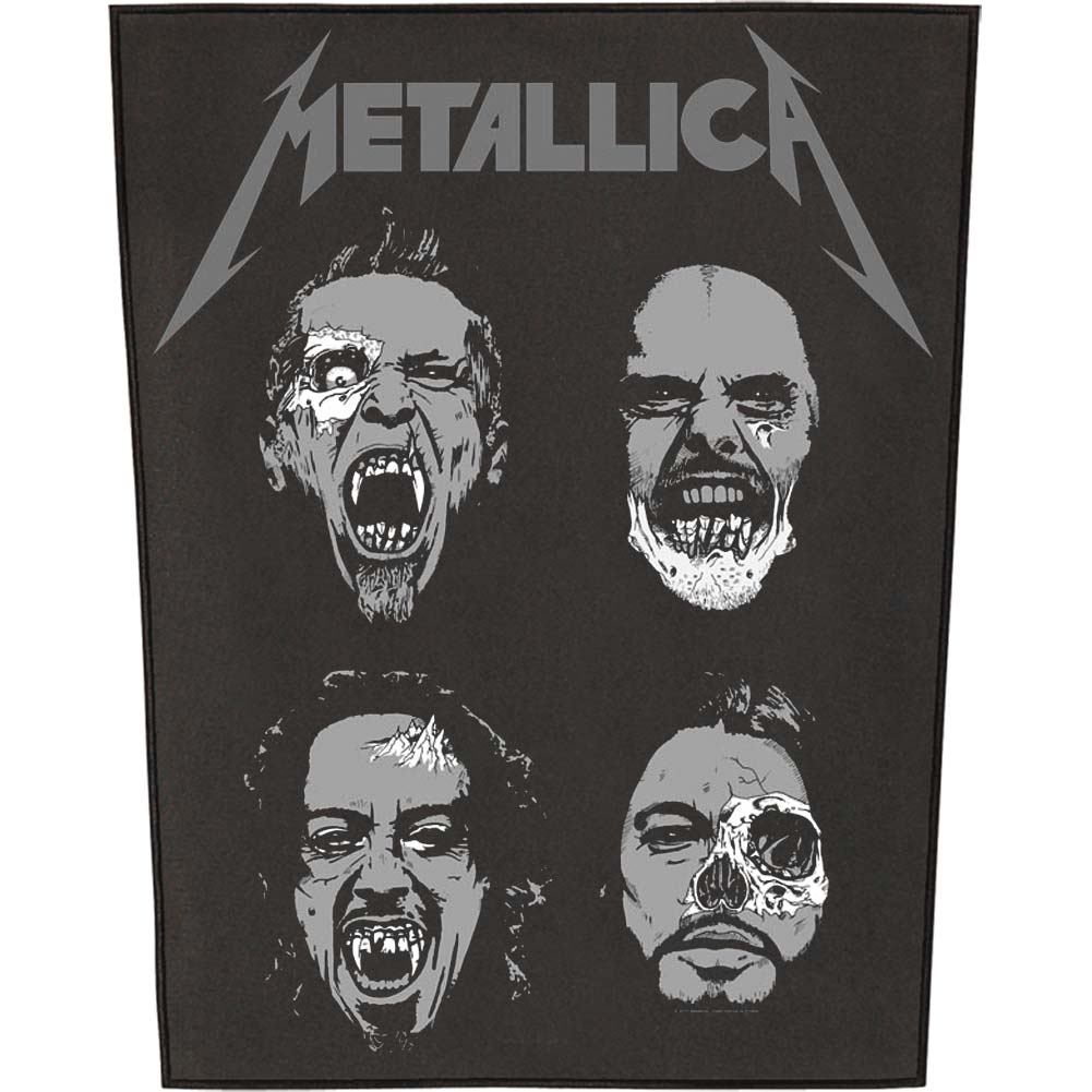 Metallica Undead Back Patch