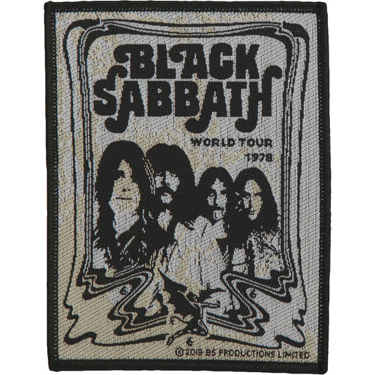 Black Sabbath Band Woven Patch