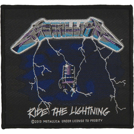 Metallica Ride The Lightning Woven Patch