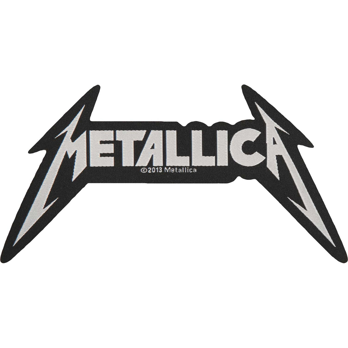 Metallica Shaped Logo Woven Patch