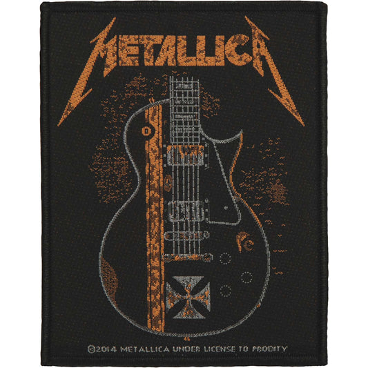 Metallica Hetfield Guitar Woven Patch