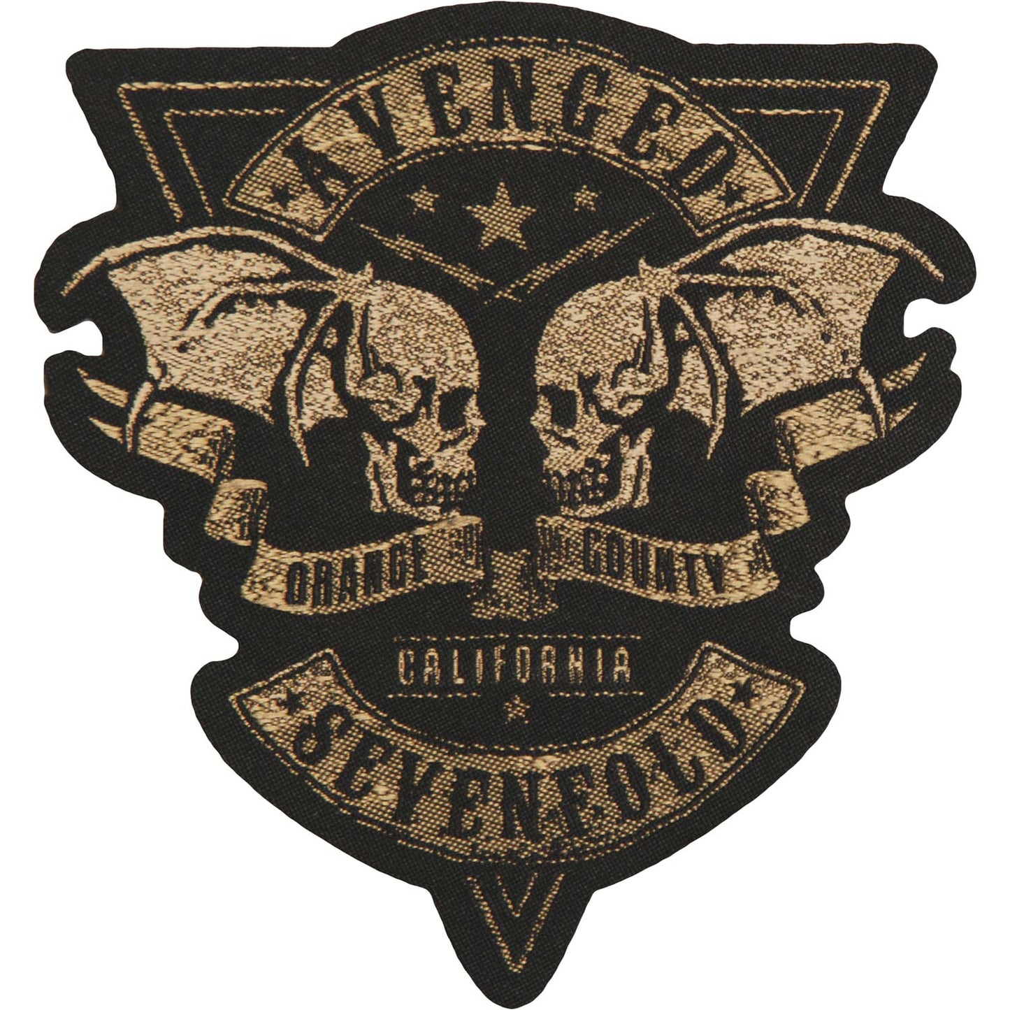 Avenged Sevenfold Orange County Cut-Out Woven Patch
