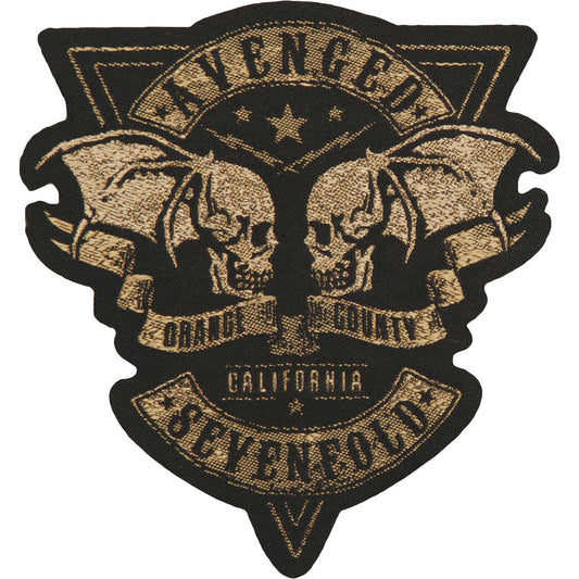 Avenged Sevenfold Orange County Cut-Out Woven Patch