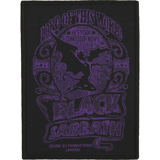 Black Sabbath Lord Of This World Woven Patch