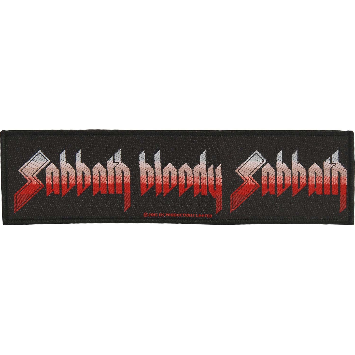 Black Sabbath Sabbath Bloody Sabbath Woven Jumbo Patch