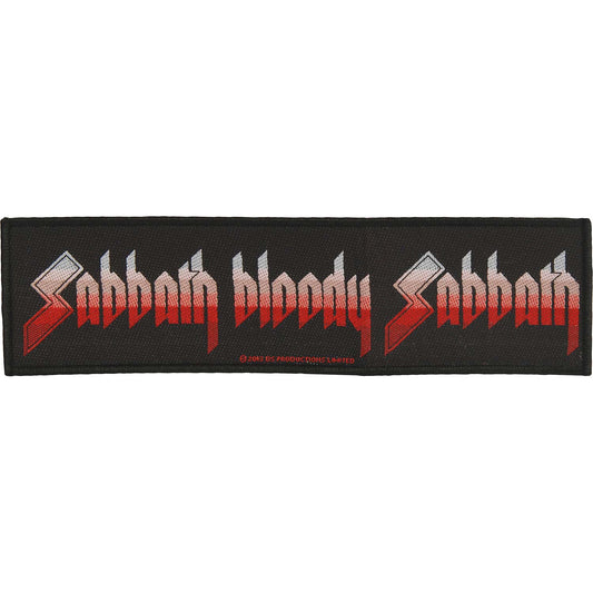 Black Sabbath Sabbath Bloody Sabbath Woven Jumbo Patch