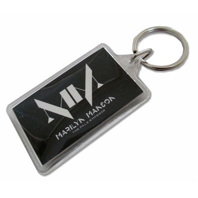 Marilyn Manson Coat Plastic Key Chain