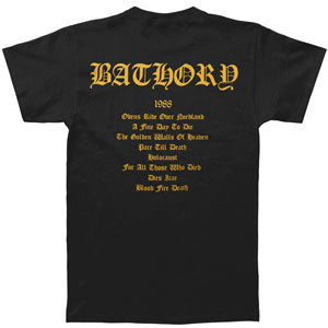 Bathory Blood Fire Death T-shirt