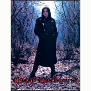 Ozzy Osbourne Standing In The Woods Photo (5" x 4") Sticker