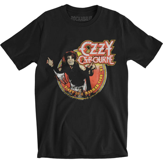 Ozzy Osbourne Diary Of Madman Tour 1982 Slim Fit T-shirt
