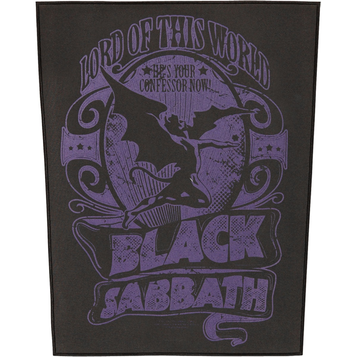 Black Sabbath Lord Of This World Back Patch