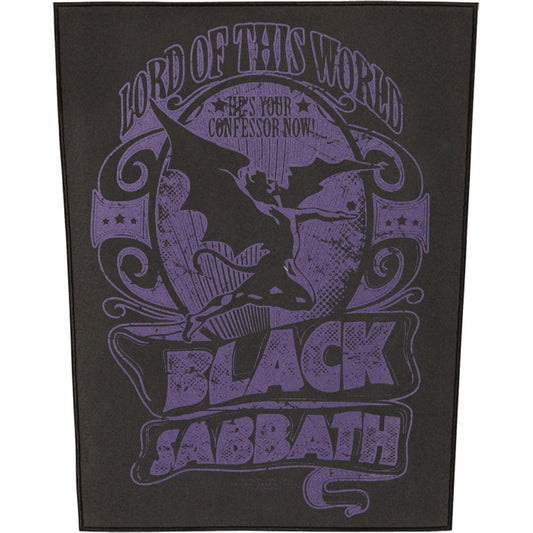 Black Sabbath Lord Of This World Back Patch