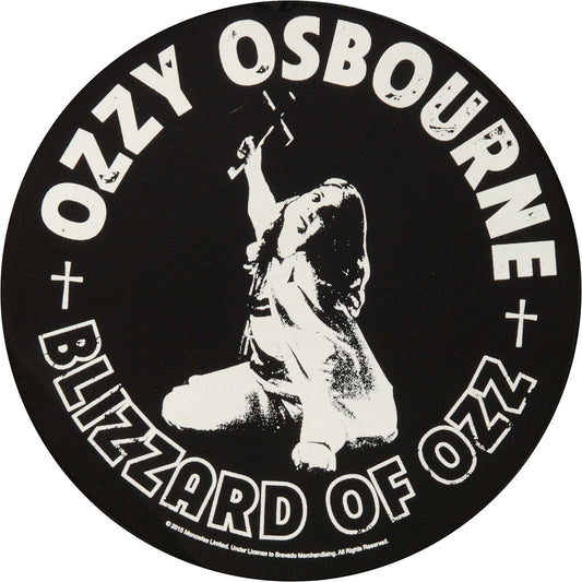 Ozzy Osbourne Blizzard Of Ozz Back Patch