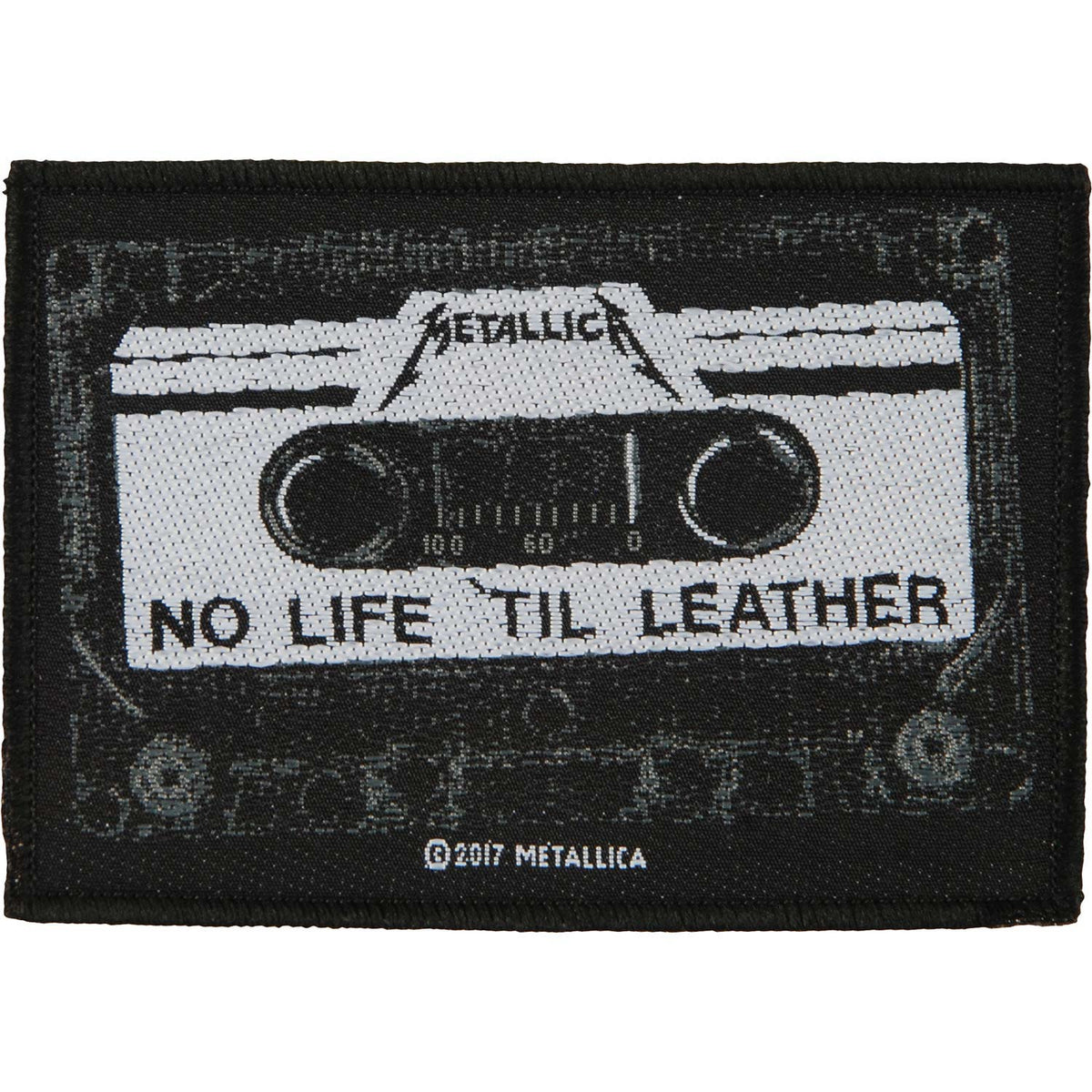Metallica No Life 'Til Leather Woven Patch