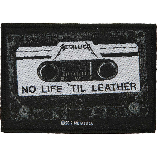 Metallica No Life 'Til Leather Woven Patch
