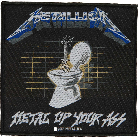 Metallica Metal Up Your Ass Woven Patch