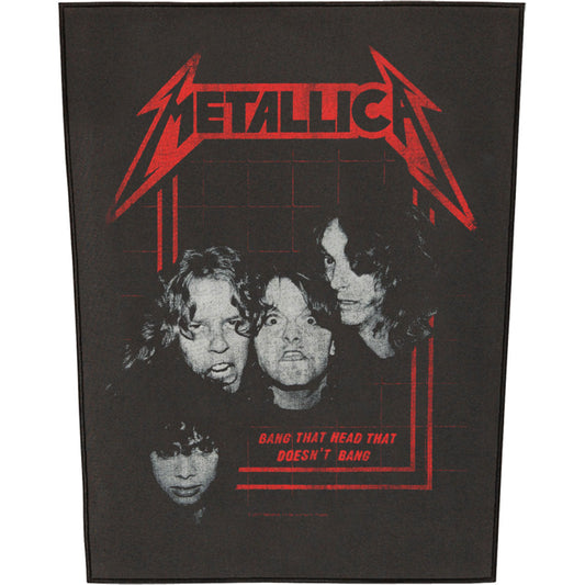 Metallica Bang That Head Back Patch