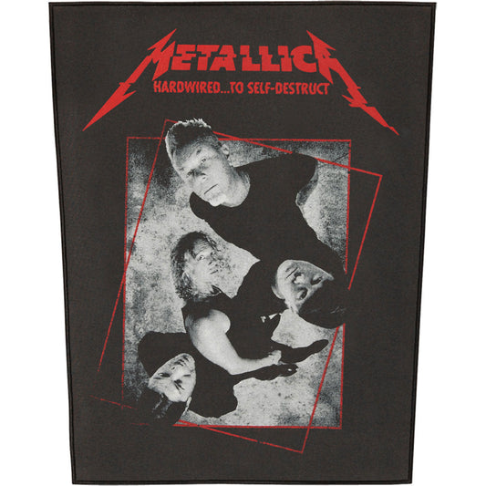 Metallica Hardwired Concrete Back Patch
