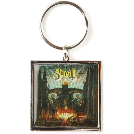 Ghost Meliora Metal Key Chain