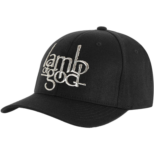 Lamb Of God Sonic Silver Logo Baseball Cap
