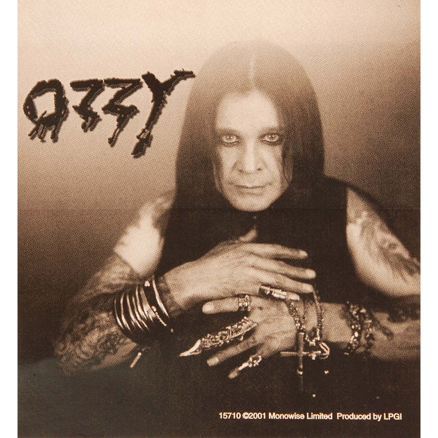 Ozzy Osbourne Sepia Sticker