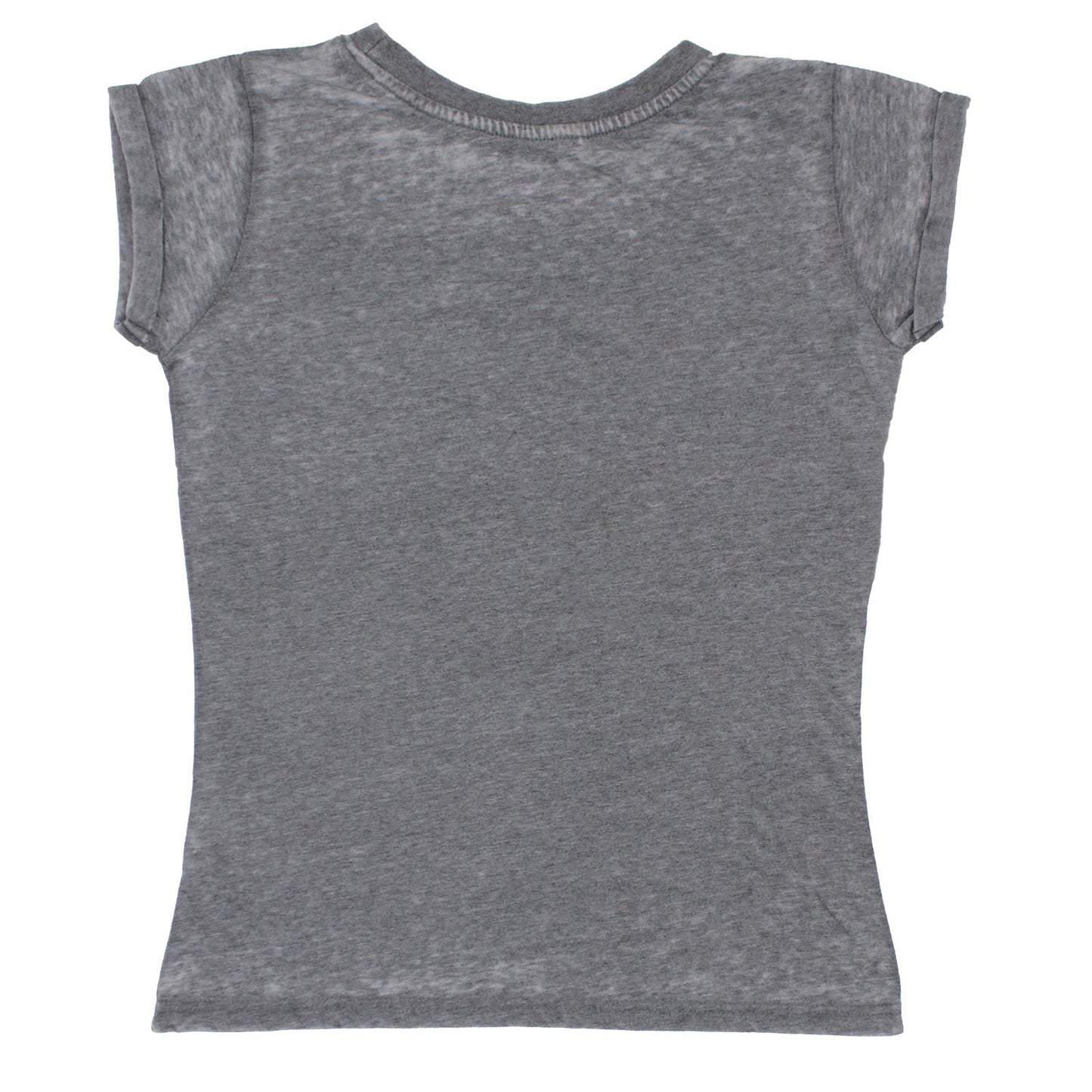 Vintage Cross (Burn Out) Ladies Fashion Tee Junior Top