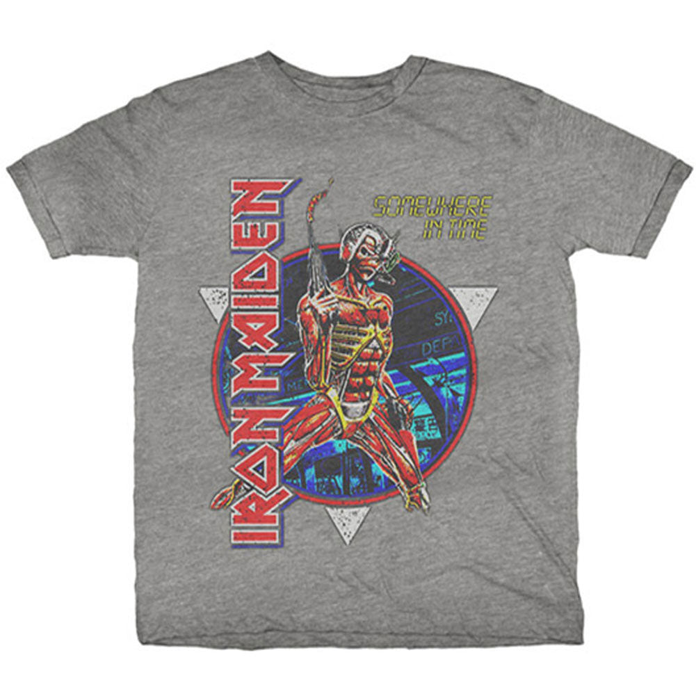 Iron Maiden Somewhere In Time Slim Fit T-shirt