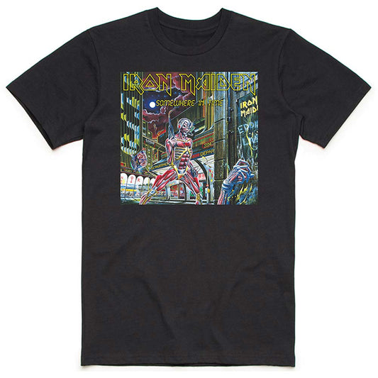 Iron Maiden Somewhere In Time Box Slim Fit T-shirt